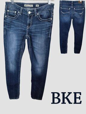 BKE Payton Dark wash Skinny Casual Jeans  Womens 28 x 31 1/2